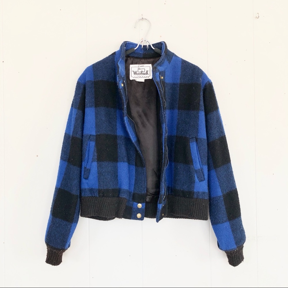 Women’s Vintage Woolrich Cropped Jacket